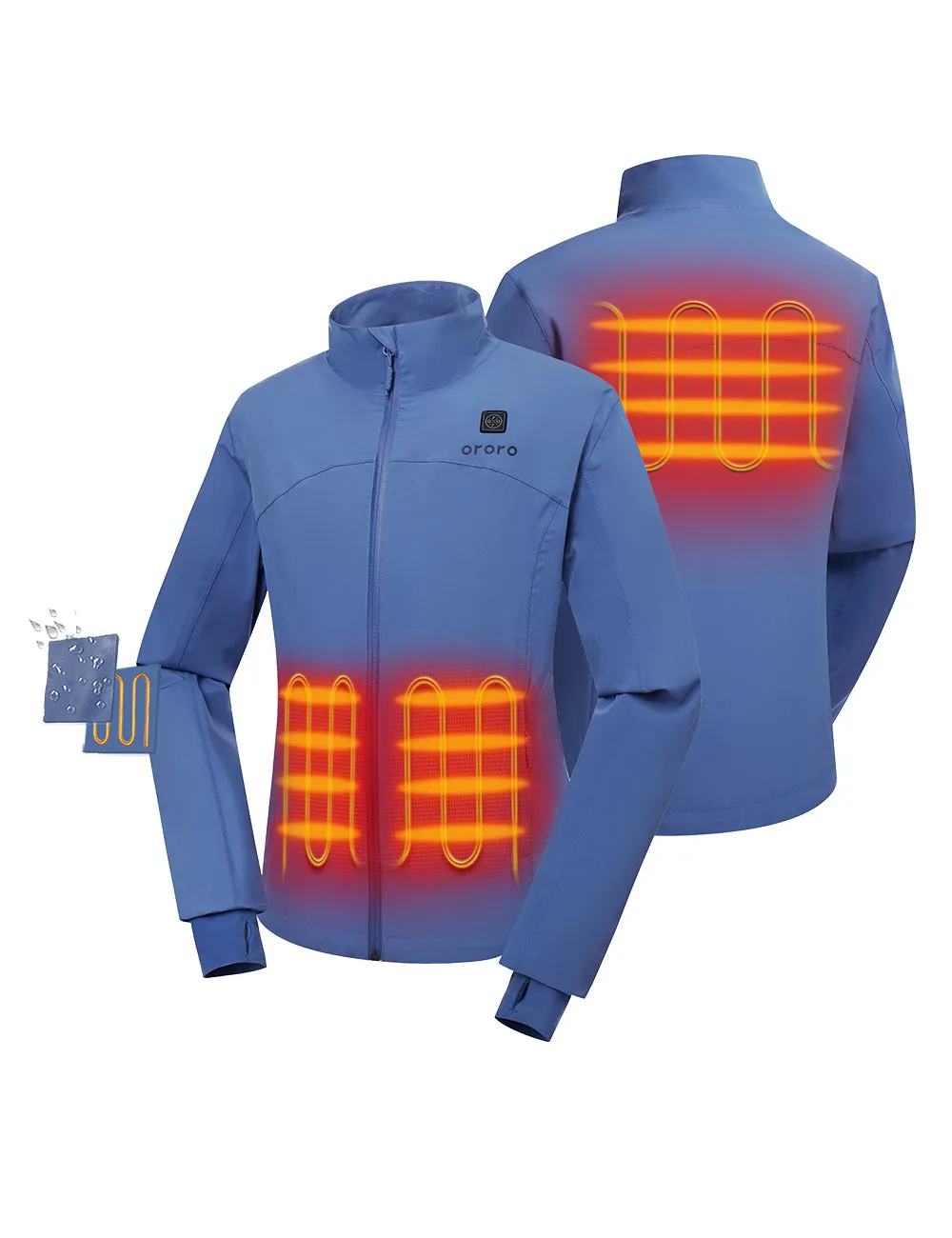 Women's Heated Windbreaker