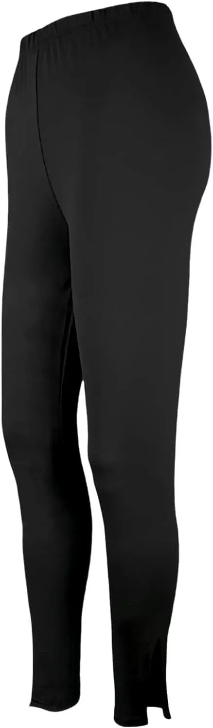 Women's Yoga Pants Tight Comfy Soft Fitness Workout Sweatpants Casual High Elastic Waist Bottom Slit Tapered Trousers